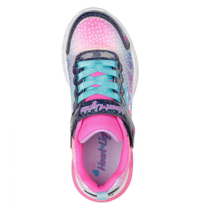 Skechers Flutter Heart Lights - 302315L-NVMT [3]