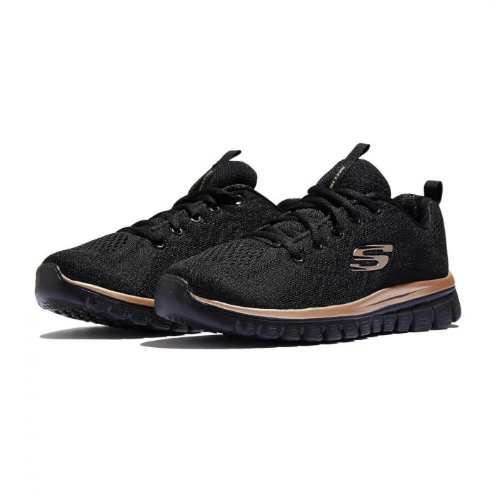 Skechers Graceful - Get Connected - 12615-BKRG [4]