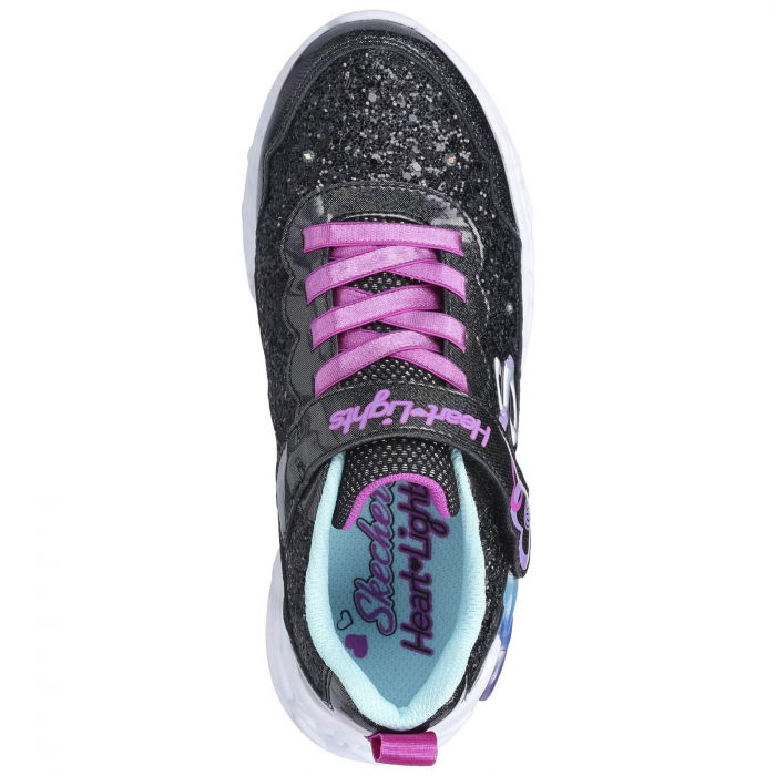 Skechers Infinite Hearts Lights - 303752L-BKTQ [3]