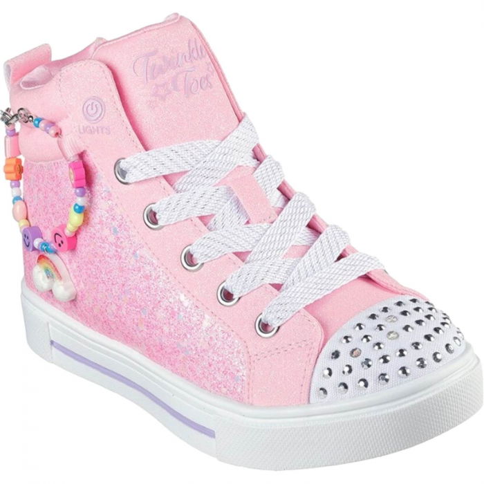 Skechers Twinkle Sparks - Charm Bestie - 314816L-PNK [4]