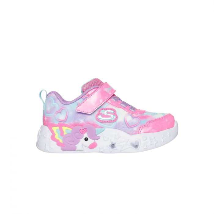 Skechers Unicorn Charmer - Lil Heart Sparkles - 303064N-PKMT [1]