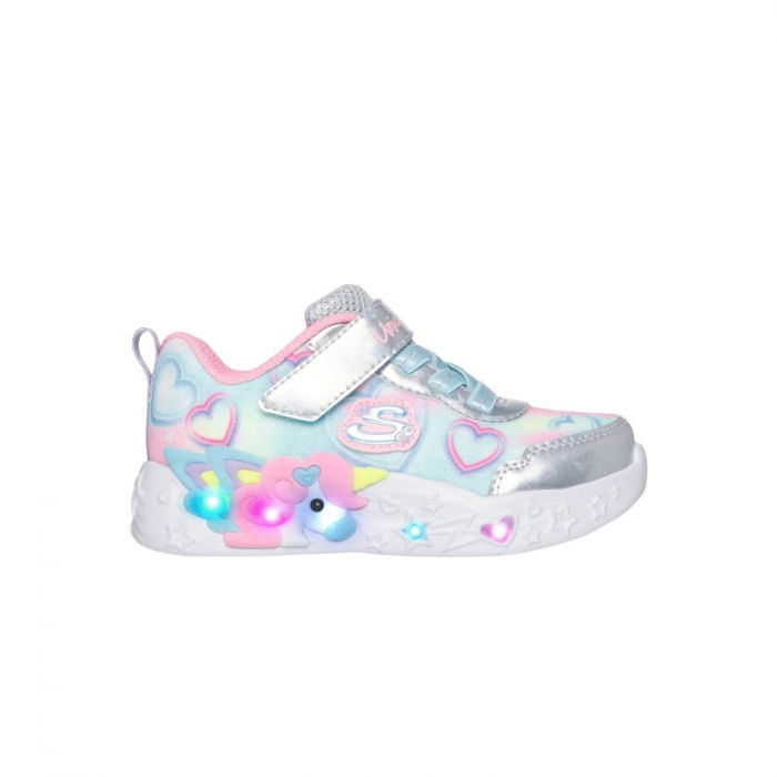 Skechers Unicorn Charmer - Lil Heart Sparkles - 303064N-SMLT [1]