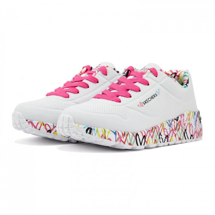 Skechers Uno Lite - Lovely Luv - 314976L-WMLT-FT [4]