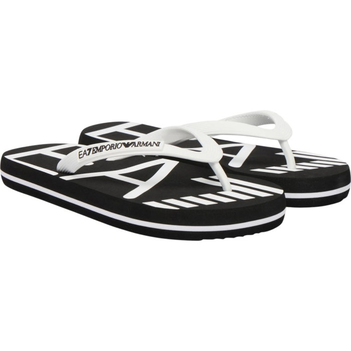 Slapi Emporio Armani EA7 Flip Flop Oversize Logo - AF22188-7X000659-MC001 [2]