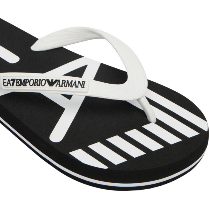 Slapi Emporio Armani EA7 Flip Flop Oversize Logo - AF22188-7X000659-MC001 [4]