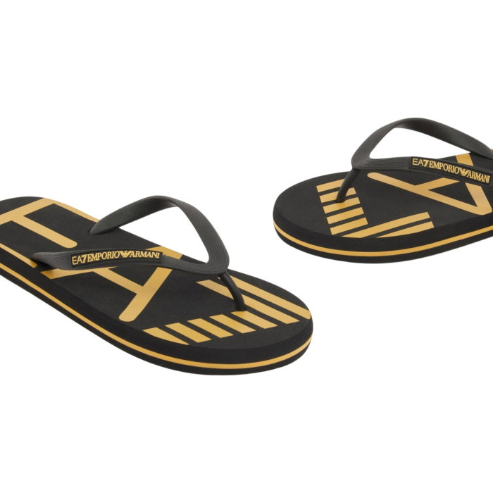 Slapi Emporio Armani EA7 Flip Flop Oversize Logo - AF22188-7X000659-MC139 [2]