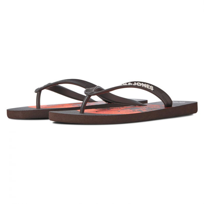 Slapi JACK &JONES Surf - 12230644-Coffee Bean [4]