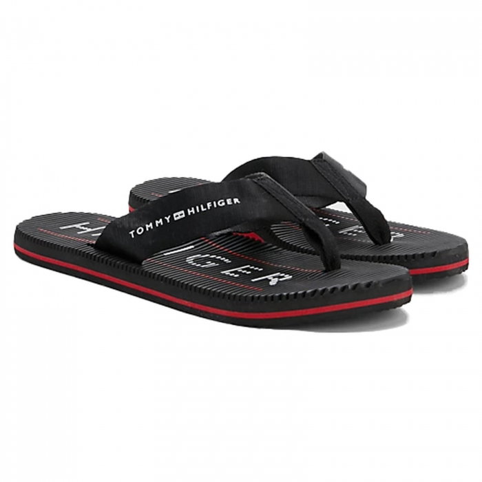Slapi Tommy Hilfiger Massage Beach Sandal - FM0FM04474-BDS [1]