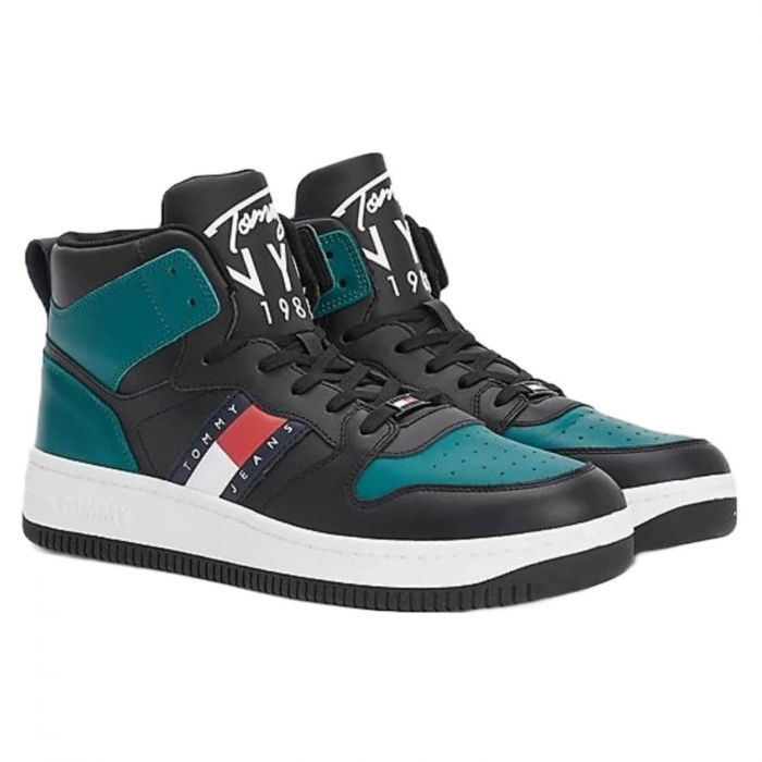 Tommy Hilfiger Mid Cut Basket - EM0EM01076-0GN [4]