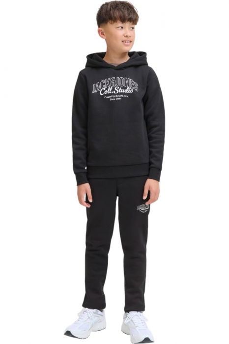 Trening JACK &JONES Makoto Hood Set JNR - 12287777-Black [1]