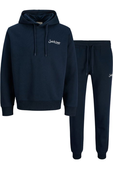 Trening JACK &JONES Yuki Front Hood MP Set - 12288292-Sky Captain [1]