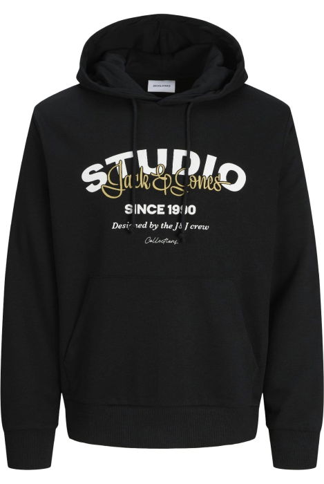 Trening JACK &JONES Yuki Sweat Hood Bf Set  - 12288296-Black [2]