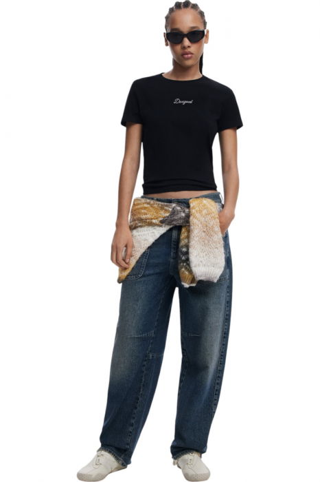 Tricou Desigual 3D Logo Parana - 25SWTK15-2000 [4]