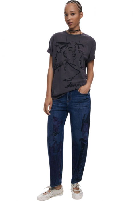 Tricou Desigual Budapest - 25WWTK47-6020 [5]