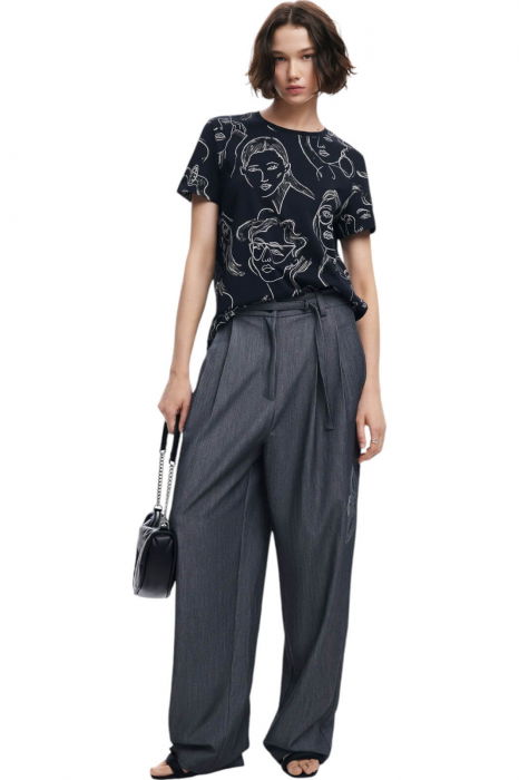 Tricou Desigual Caras - 24WWTK54-2000 [4]