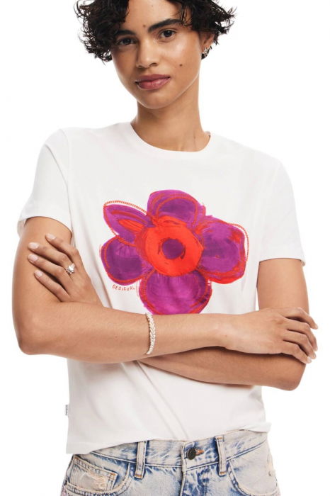 Tricou Desigual Droppi - 24WWTK66-1000 [5]