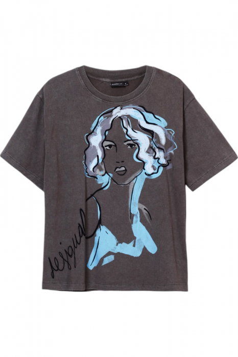 Tricou Desigual Faced - 24WWTK65-2002 [3]
