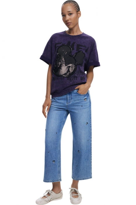 Tricou Desigual Fugaz Mickey Loose - 25WWTK60-2010 [6]