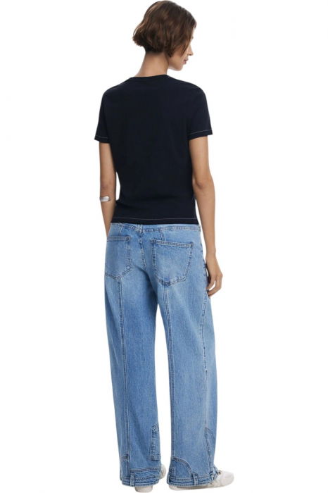 Tricou Desigual Letter Core - 25WWTK04-2000 [2]