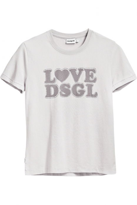 Tricou Desigual Love DSGL - 25SWTK10-2001 [5]