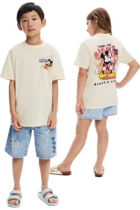 Tricou Desigual Mood Mickey - 25SBTK11-1001 [5]