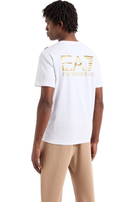 Tricou Emporio Armani EA7 Logo Series Back Oversize Logo - PJFFZ-6DPT06-1100 [2]