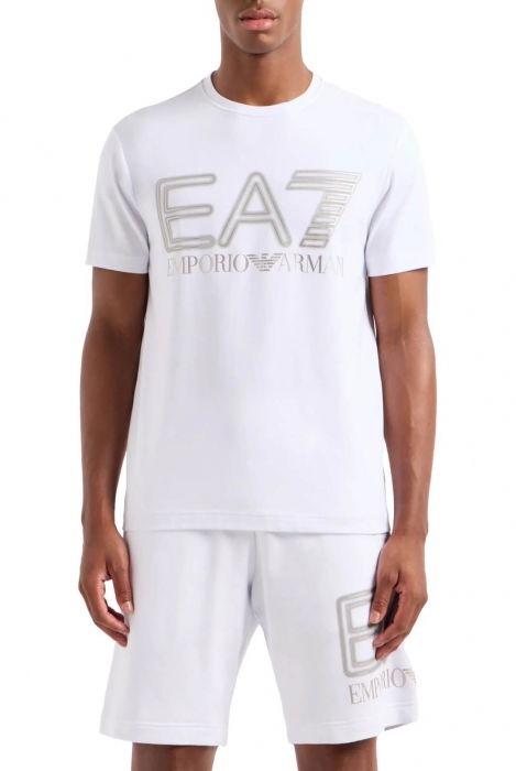 Tricou Emporio Armani EA7 Logo Series Stretch - PJMUZ-3DPT37-1100 [1]