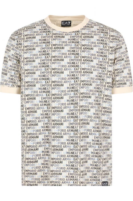 Tricou Emporio Armani EA7 Train Logo Series Print - AF12874-7M000208-U1079 [4]