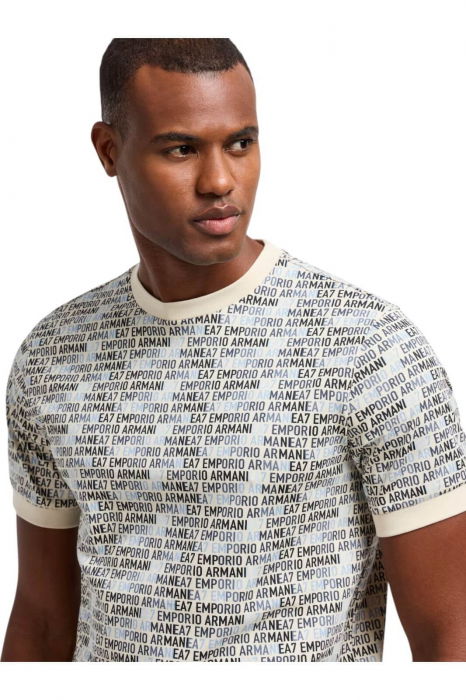 Tricou Emporio Armani EA7 Train Logo Series Print - AF12874-7M000208-U1079 [3]