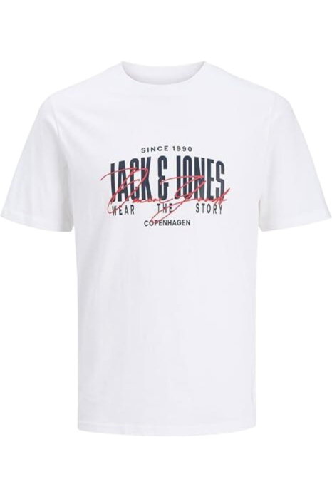 Tricou JACK &JONES Aero Crew Neck - 12298488-Bright White [1]