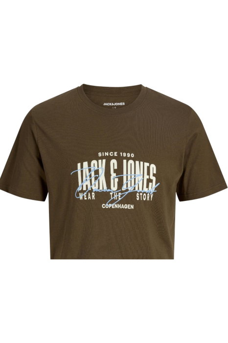 Tricou JACK &JONES Aero Crew Neck - 12298488-Cocoa [2]