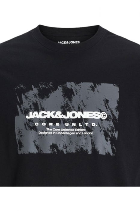 Tricou JACK &JONES Aero Front - 12264029-Black [2]