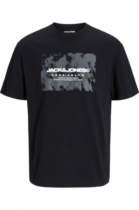 Tricou JACK &JONES Aero Front - 12264029-Black [1]