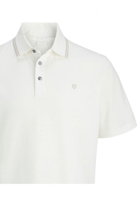 Tricou JACK &JONES Alex Polo SS25 - 12286338-Cloud Dancer [3]