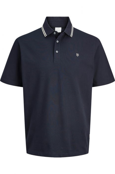 Tricou JACK &JONES Alex Polo SS25 - 12286338-Night Sky [1]