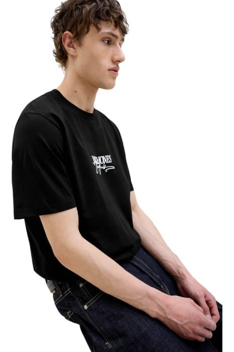 Tricou JACK &JONES Almeria Branding - 12276784-Black [3]