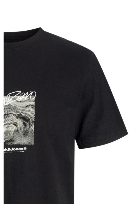 Tricou JACK &JONES Alpha Print - 12268180-Black [3]