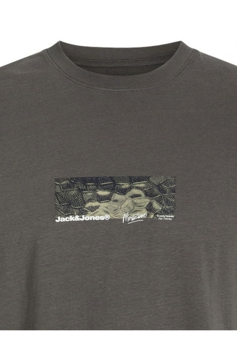 Tricou JACK &JONES Alpha Print - 12268180-Pavement [3]