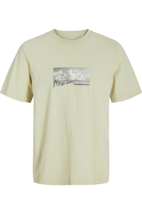 Tricou JACK &JONES Alpha Print - 12268180-Tidal [1]