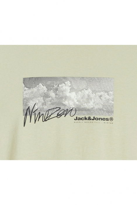 Tricou JACK &JONES Alpha Print - 12268180-Tidal [4]