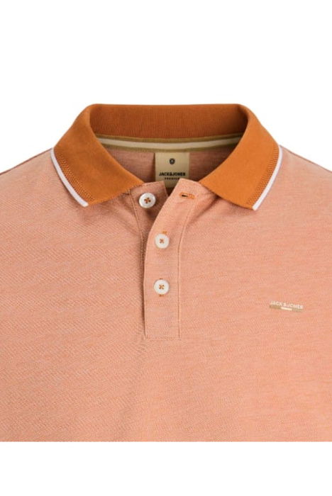 Tricou JACK &JONES Alves Polo - 12274681-Amber Brown [2]