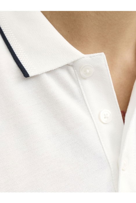 Tricou JACK &JONES Alves Polo - 12274681-Cloud Dancer [3]