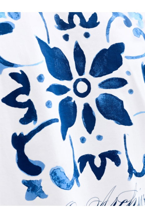 Tricou JACK &JONES Art Print SS - 12288095-Bright White [3]