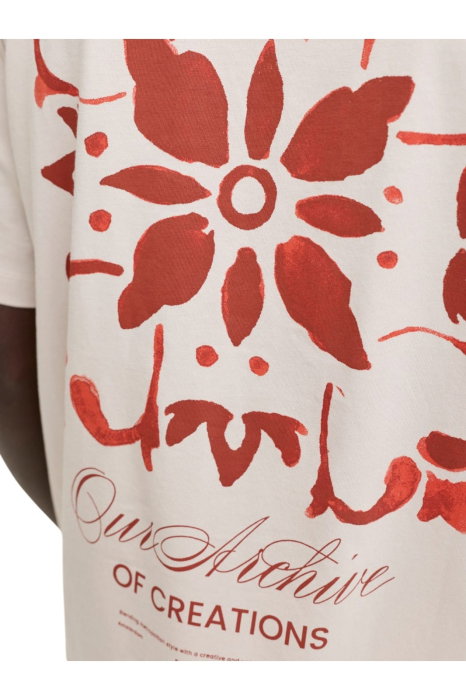 Tricou JACK &JONES Art Print SS - 12288095-Moonbeam [4]