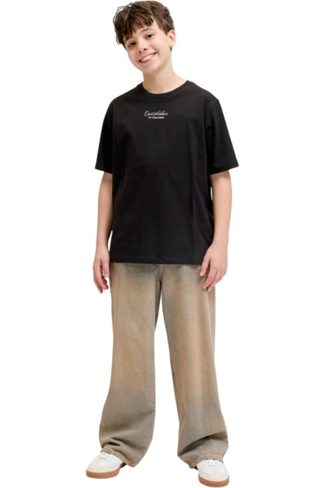 Tricou JACK &JONES Art Print SS JNR - 12289921-Black [5]