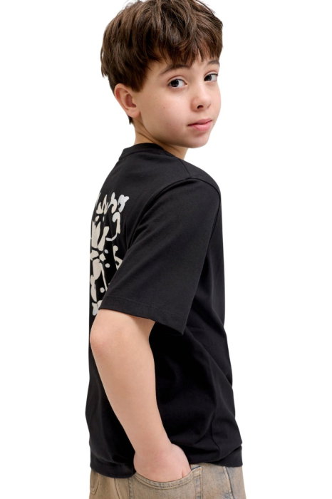 Tricou JACK &JONES Art Print SS JNR - 12289921-Black [4]
