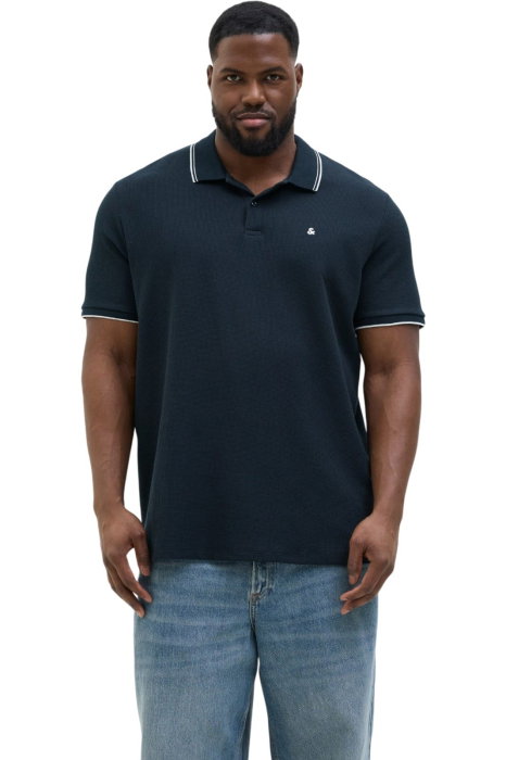 Tricou JACK &JONES Austin Polo SS PLS - 12274980-Sky Captain [1]