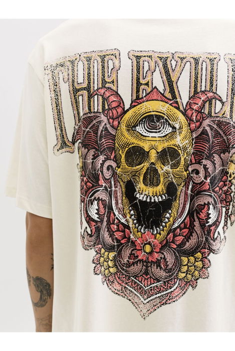 Tricou JACK &JONES Band - 12293434-Antique White [4]