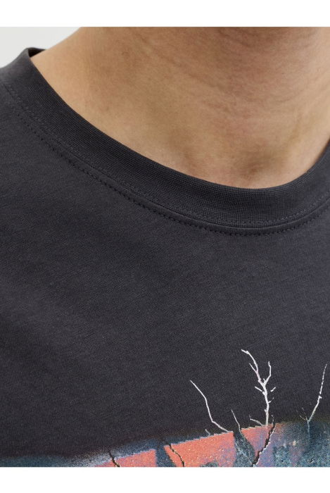 Tricou JACK &JONES Band - 12293434-Phantom [5]