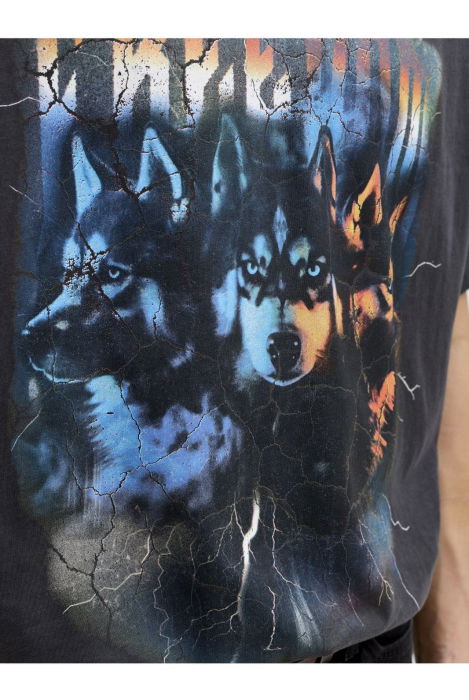 Tricou JACK &JONES Band - 12293434-Phantom [4]